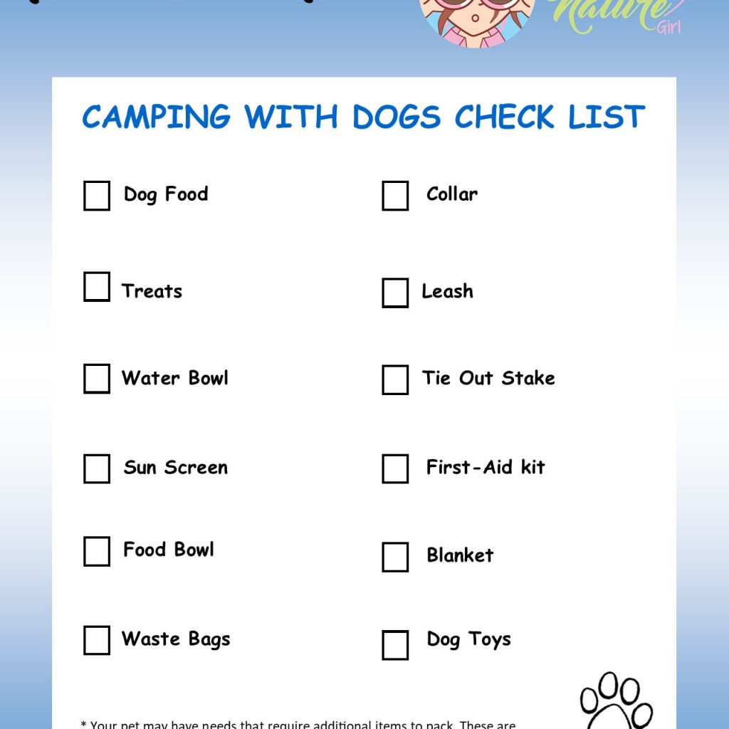 Pet Camping Guide: What to Pack for Fido - Love Nature Girl